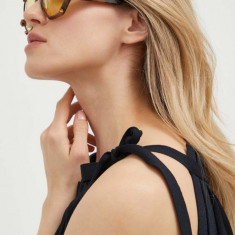 Swarovski ochelari de soare 56349748 CONSTELLA femei, culoarea maro