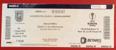 Bilet meci fotbal UNIVERSITATEA CRAIOVA - HONVED BUDAPESTA(01.08.2019)