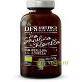 Spirulina + Chlorella 400mg Ecologica/Bio 375cps