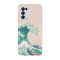 Husa compatibila cu Oppo Find X3 Lite model Kanagawa wave, Silicon, TPU, Viceversa