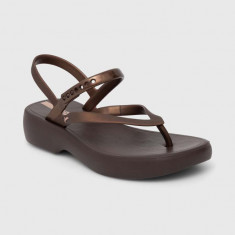 Ipanema sandale VERANO SANDA femei, culoarea maro, cu platforma, 83518-AQ690