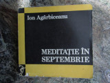 Meditatie In Septembrie - Ion Agarbiceanu