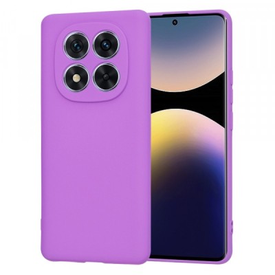Husa pentru Xiaomi Poco X7 / Redmi Note 14 Pro 5G, Techsuit, SoftFlex, Mov foto