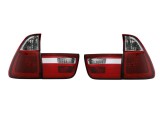 Set stopuri, lampa spate BMW X5 (E53), 01.1999-10.2006, partea stanga, LED; rosu, transparent; TUNING,
