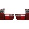 Set stopuri, lampa spate BMW X5 (E53), 01.1999-10.2006, partea stanga, LED; rosu, transparent; TUNING,