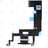 Conector de &icirc;ncărcare flex negru pentru iPhone Xr