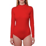 Cumpara ieftin Body Dama Luan, Maneca Lunga, Rosu, Tanga, Bumbac 92%, Maleta. Marimi Personalizate! Alb, Bej, Bleumarin, Negru.