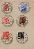 Germania (Post-Război / Zonală &amp; Leipzig) 1948 - Fragment Francat cu 6 Mărci Uzuale cu Ștampilă Specială "LEIPZIGER MESSE FR&Uuml;HJAHR 1948" - Cod: -OD1