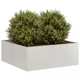 VidaXL Jardinieră 80x80x30 cm oțel inoxidabil