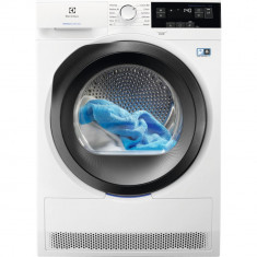 Uscator de rufe Electrolux PerfectCare800 EW8H359S, Pompa de caldura, 9 kg, Motor Inverter, Display touch LCD, GentleCare, Senzori SmartSense, Clasa A