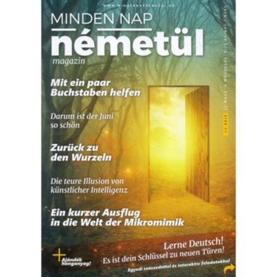 Minden Nap N&amp;eacute;met&amp;uuml;l - 2025. j&amp;uacute;nius - 9. &amp;eacute;vfolyam 3. sz&amp;aacute;m - Balogh Be&amp;aacute;ta foto