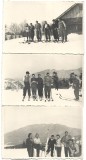 P2670N Schiori, Rom&acirc;nia, perioada interbelică, lot de 5 fotografii