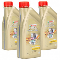 Set 3 Buc Ulei Motor Castrol Edge Professional Long Life III 5W-30 1L