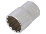 Cheie Tubulară C.K 1/2, 21mm, 12 Puncte, Oțel Crom-Vanadium
