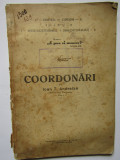 COORDONARI - IOAN T. ANDREIAN AUTOGRAF