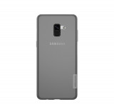 Husa Telefon Nillkin, Samsung Galaxy A8+ (2018), A730F, Nature TPU Case, Grey