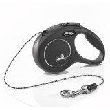 Flexi clasic basic snur 3m/8kg SX negru