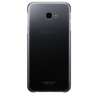 Husa Plastic Samsung J4 Plus (2018) J415, Gradation Cover, Neagra EF-AJ415CBEGWW foto