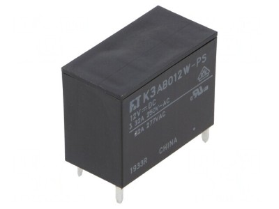 Releu Electromagnetic 12VDC 32A PCB SPST-NO foto