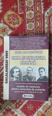 LIMBA SI LITERATURA ROMANA GHID DE PREGATIRE BACALAUREAT BULBOACA CAPRAR foto