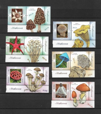 ROMANIA 2021 - CIUPERCI, MNH, VINIETA 1 - LP 2323 foto