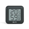 Termometru si higrometru digital de camera, ecran LCD, memorie, suport expandabil cu magnet, negru, AirBi SMILE BI1041 Children SafetyCare