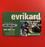 Cartela telefonică de colecție evrikard