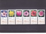 ROMANIA 2020 - FLORI,SERIE COMPLETA CU TABS, MNH - LP 2267, Flora, Nestampilat