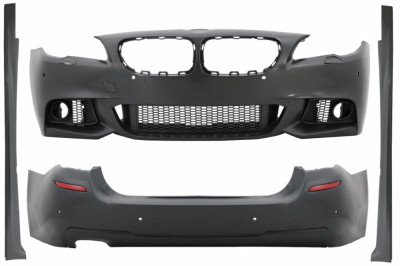 Pachet Exterior compatibil cu BMW Seria 5 F10 (2011-2014) M-Technik Design CBBMF10MTCNWF foto