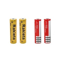 Set 4 acumulatori Li-Ion, IdeallStore&reg;, reincarcabili