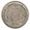 SV * Austria 10 KREUZER 1872 * ARGINT .900, Europa