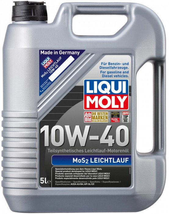 Ulei Motor Liqui Moly MOS2 Leichtlauf 10W-40 5L 2184