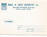 Plic(intreg postal) -Banca de Credit Cooperatist S.A.