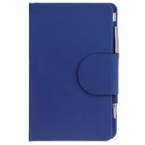 Set Notite cu Pix si Capsa, Husa Albastra din Piele Ecologica, 275 File, 11x17.5cm, CMCLASS
