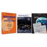 Pachet Bacalaureat 2026. Limba si literatura romana, Matematica pe intelesul tuturor 2026. M-mate-info, M-stiintele naturii si Biologie clasele 11-12