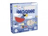 Puzzle Londji Imagineaza-ti! +2 ani, Carton Reciclat, Joc Educativ, 4 Puzzle x 3 Piese + 3 Piese Lemn, Multicolor