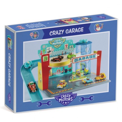 Garaj pentru masinile Crazy Motors, Djeco foto