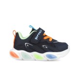 Sneakers cu luminite garvalin 251808, albastru (marime: 29 (18,2-18,7 cm))