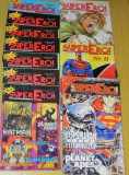 reviste benzi desenate romana Super Eroi nr 1--11 serie completa supereroi