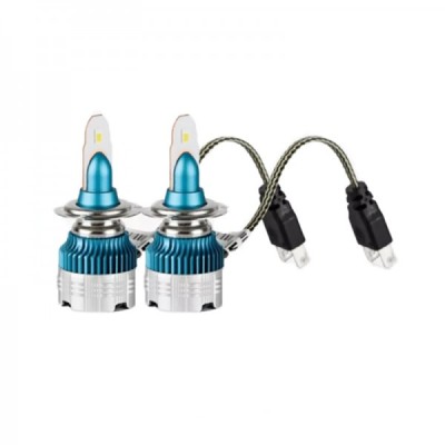 Set 2 x Becuri auto LED H7, 110W/set, IP65, 12LED foto