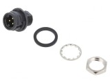 Conector Circular HR30 Push-Pull Soclu 3 PIN Aurit