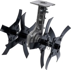 Cultivator pentru motocoasa 9T, 28 mm, cu aparatoare, Rotor