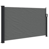 Cumpara ieftin Copertina laterala retractabila antracit 117x300 cm