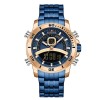 Ceas barbatesc Casual Dual Time Luxury Naviforce Cronograf Quartz Digital