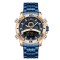 Ceas barbatesc Casual Dual Time Luxury Naviforce Cronograf Quartz Digital