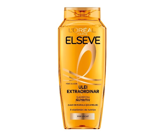 Sampon L Oreal Paris Elseve Ulei Extraordinar pentru par uscat, 400 ml