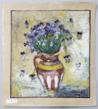 Maria Proca Jinga (1928- 2004) - Vas cu flori de camp