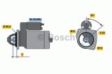 Starter DACIA LOGAN (LS) (2004 - 2016) BOSCH 0 986 021 741