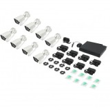Sistem supraveghere 8 camere 3MP FHD, WIFI P2P, rotativa 360 PTZ cu senzor de miscare, alarma, night vision si aplicatie XMeye