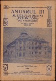 HST C647 Anuar liceu Traian Doda 1921/22 Caransebeș